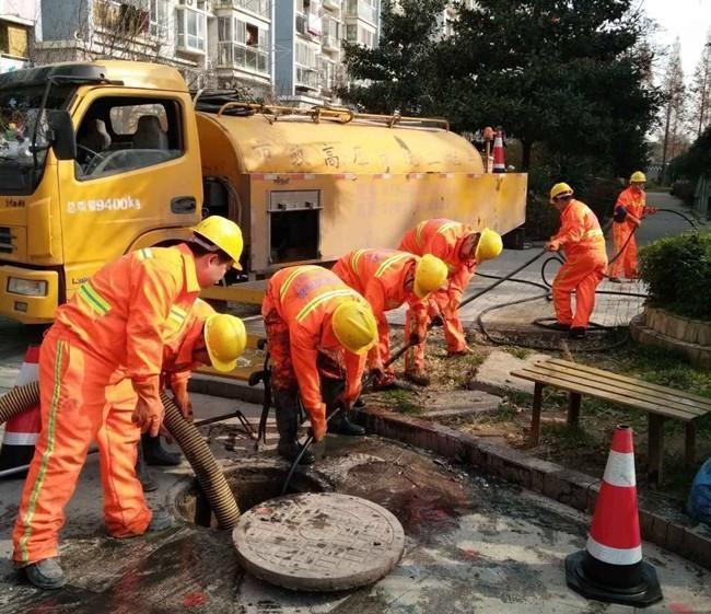 神湾镇市政管道清淤