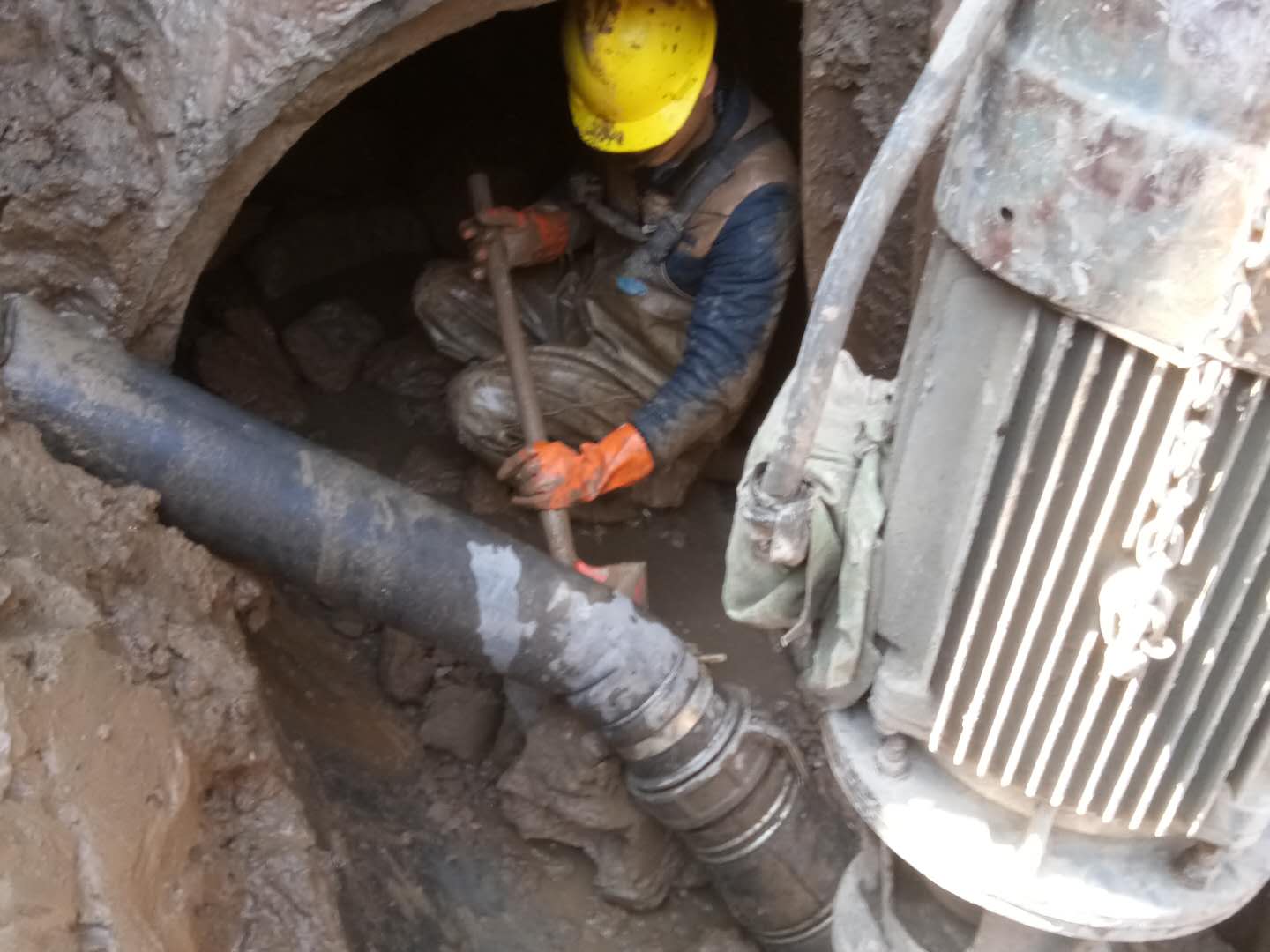 神湾镇管道清淤